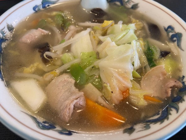 「タンメン900円」@芝その軒の写真