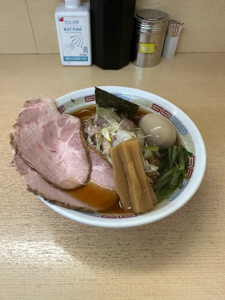 「濃厚煮干鰮特製らーめん　1550円」@煮干鰮らーめん 圓の写真