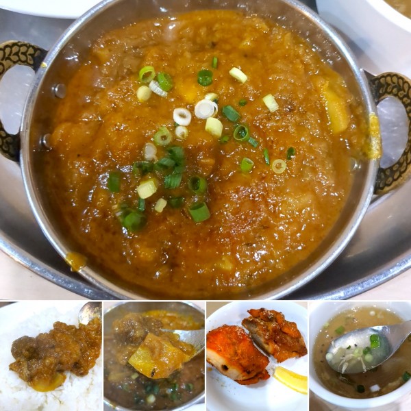 「カブとマトンのカレー(大辛)　900円」@ネパカの写真