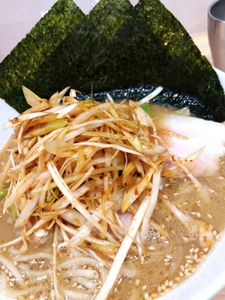 「IEKネギラーメン」@地球の中華そばの写真