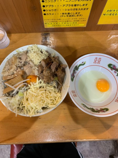 「まぜそば」@ラーメン 滋悟郎の写真