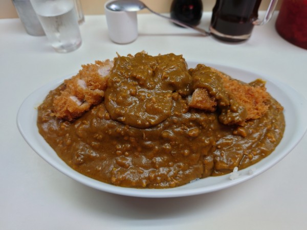 「ジャンボカツカレー¥800」@まんてんの写真