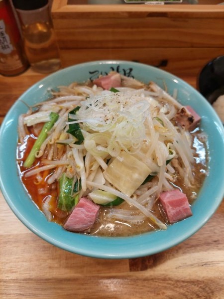 「こいけ屋タンメン野菜増し＋小ライス」@仙臺自家製麺こいけ屋分店 綠栽の写真