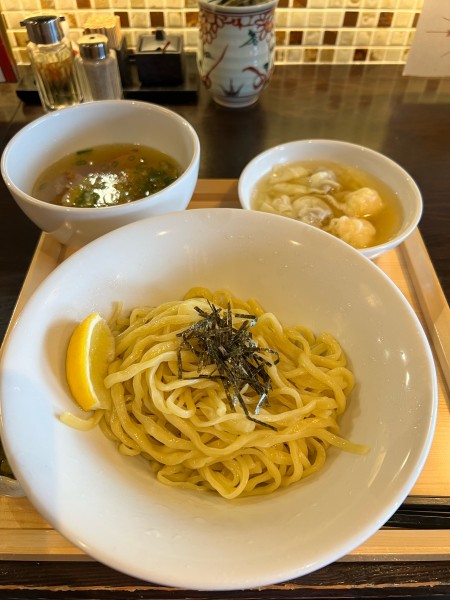 「特製雲呑つけそば」@雲呑麺のお店たゆたふの写真