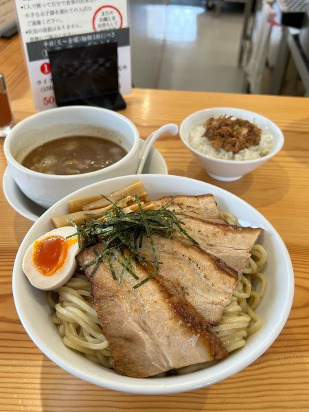 「ちゃーしゅーつけめん醤油」@よなやの写真
