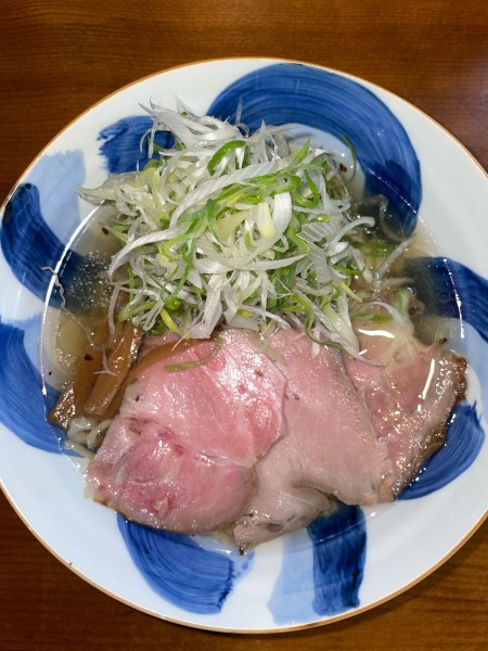 「チャーシュー　塩らぁ麺　ネギ」@さんくるげの写真