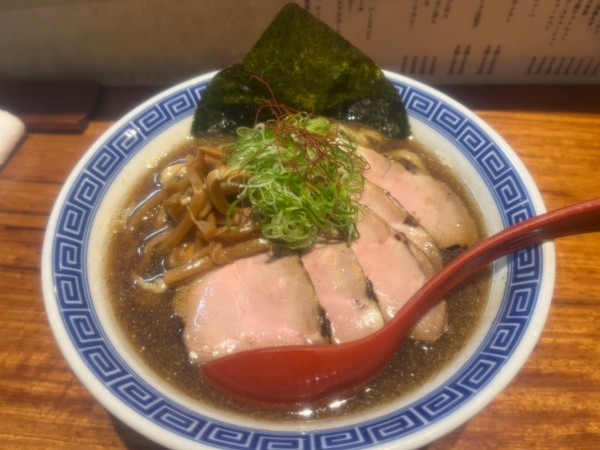 「極太中華そば」@仙臺 くろく 定禅寺の写真