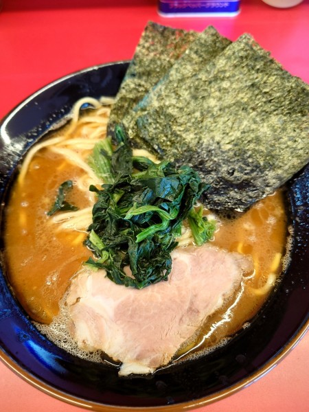 「らーめん」@家系ラーメン 佐々喜家の写真