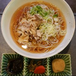 冷たい肉そば 1,200円