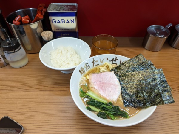 「らーめん」@麺家 たいせいの写真