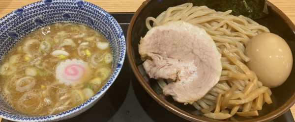 「味玉つけめん小盛」@舎鈴 稲田堤駅前の写真
