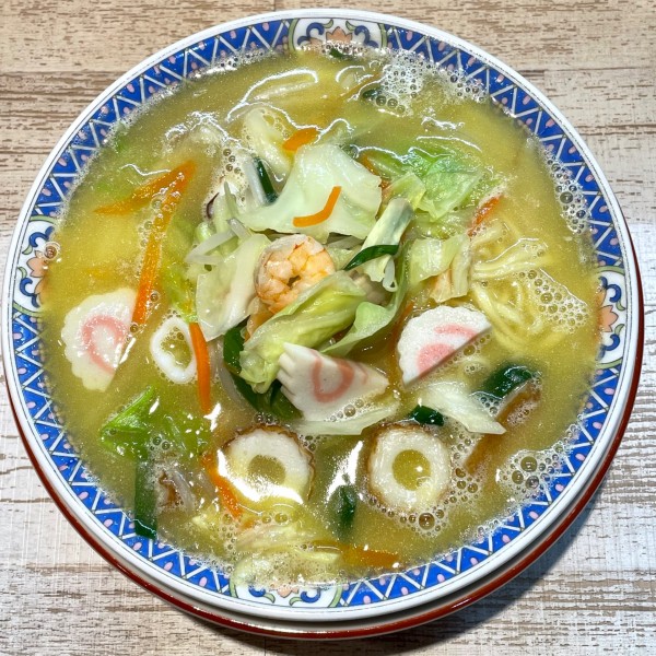 「【気まぐれ限定】ちゃんぽん ￥1000」@中華そば 四つ葉の写真