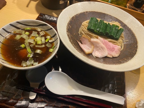 「特製韮つけそば」@饗 くろ㐂の写真