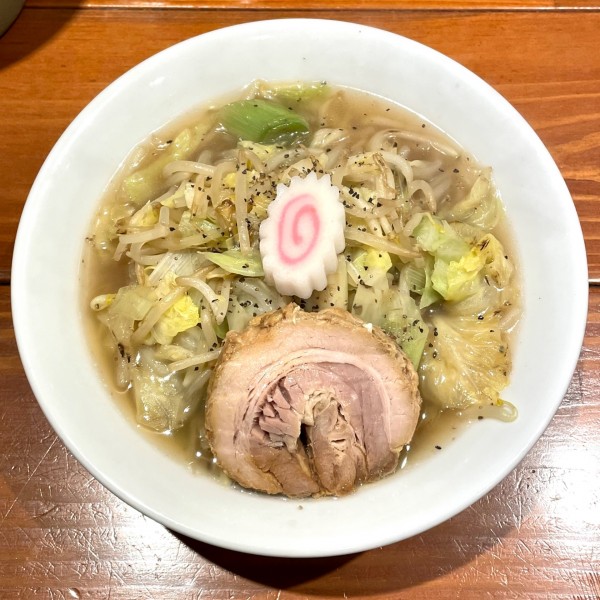 「【夜限定①】タンメン+半炒飯セット ￥1100」@麺屋 真心の写真