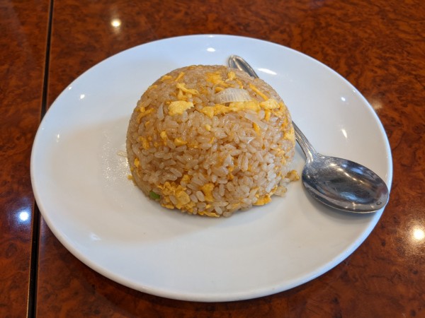 「タンメン＋半チャーハン：770円」@上海亭 五反野本店の写真