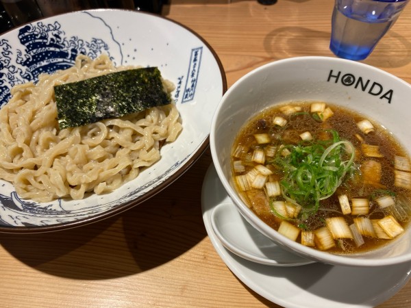 「つけめん醤油並」@本田麺業 神田西口駅前店の写真