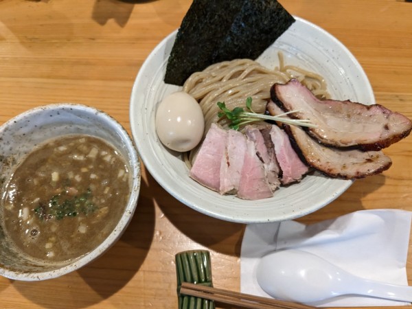 「特製濃厚豚骨魚介つけ麺」@KEN軒の写真