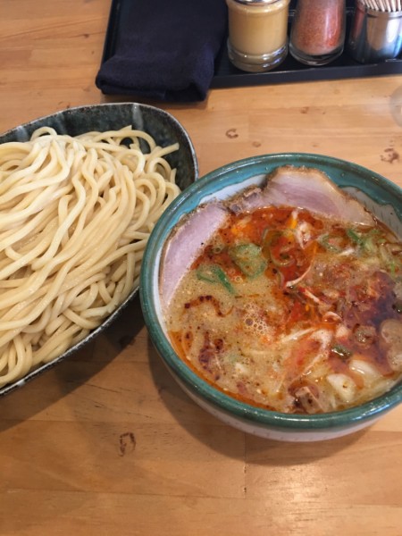 「味噌つけ麺大盛　1,250円」@らーめん マル汁屋の写真