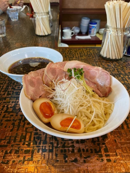 「手打ちつけそば（並・温）」@米蔵の写真