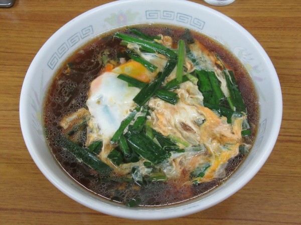 「にら玉そば(800円)」@中華 長寿の写真