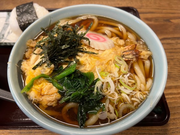 「天とじうどん」@新兵ヱの写真