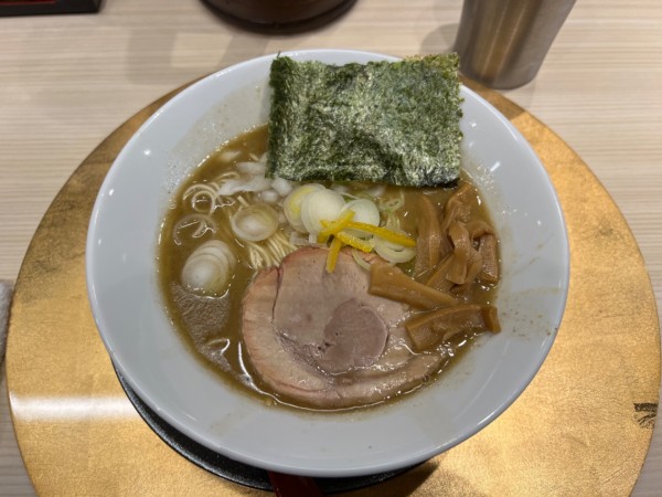 「濃厚煮干しそば 930円」@麺屋 音 人形町店の写真