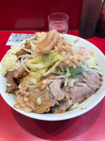 「小豚汁なし」@ラーメン二郎 西台駅前店の写真