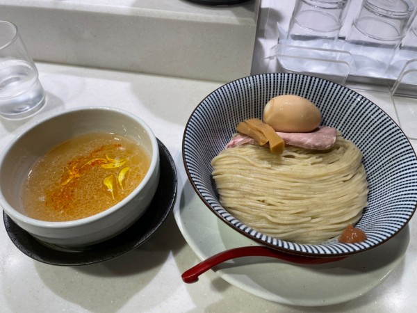 「味玉鯛塩つけ麺」@鯛塩そば 灯花 アトレ上野店の写真