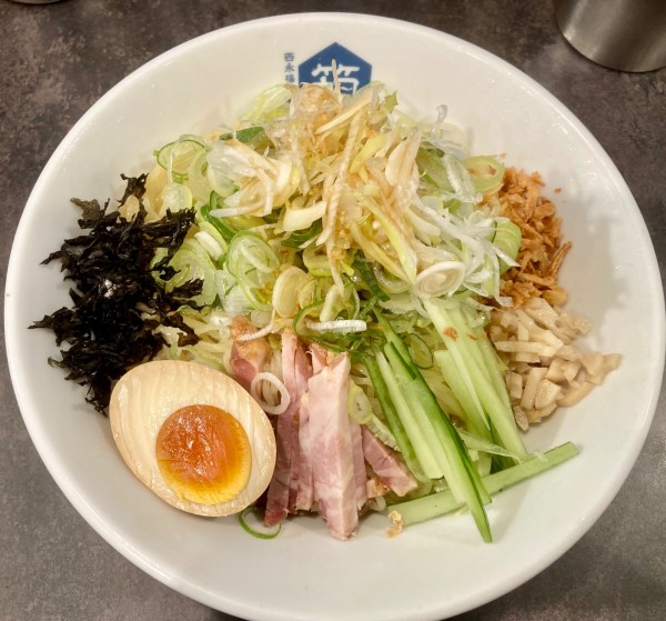 「煮干冷やし葱そば」@西永福の煮干箱の写真