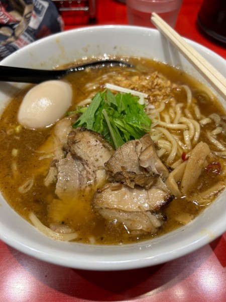 「味たまラーメン」@まぜそば 七の写真