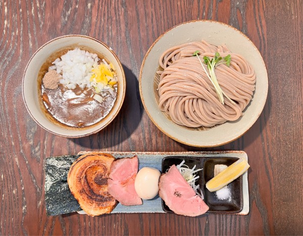 「つけ麺並＋特製トッピング」@麺屋みつば＋クローバーの写真