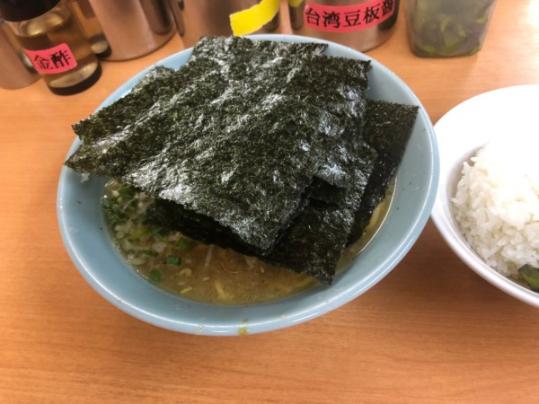 「らーめん 海苔 ネギだく ¥1,050」@極楽汁麺 らすたの写真