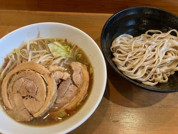 「つけ麺+チャーシュー」@豚ラーメン enten香の写真