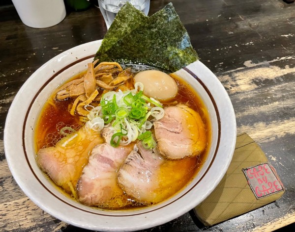 「特製中華そば」@中華そば しながわの写真