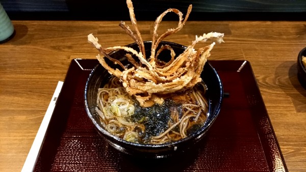 「ごぼう天蕎麦・温」@奥出雲前綿屋 そば処 なごみ庵の写真