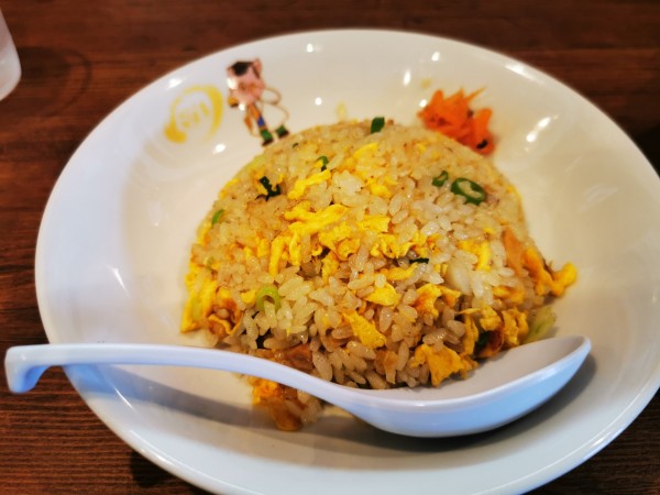 「幸福セット」@ラーメンごくまる 豚骨研究所の写真