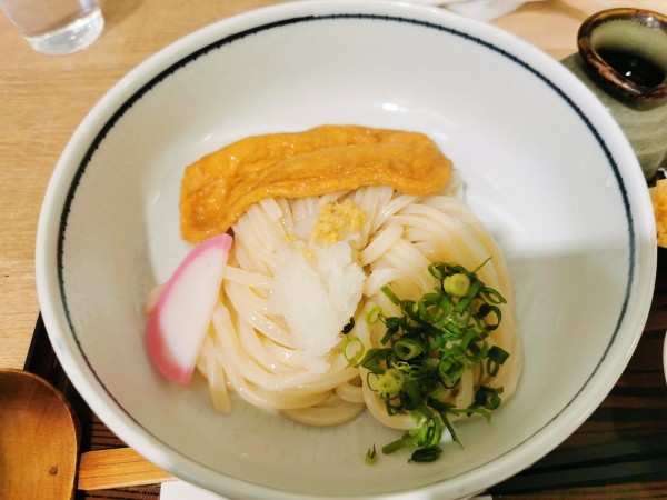 「きつねおろしぶっかけ」@豊いちうどんの写真