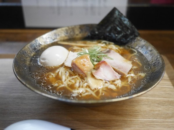 「味玉醤油蕎麦」@中華蕎麦 仁香の写真