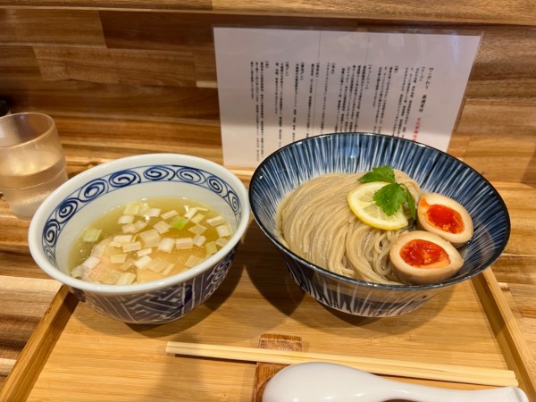 「味玉昆布水つけ塩」@ハちゃんラーメンの写真