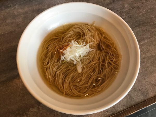 「かけ塩そば　600円」@麺処 風人の写真