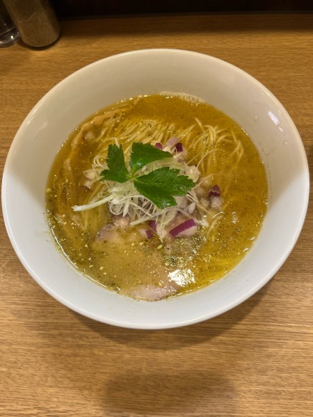 「山椒塩ラーメン 850円」@麺屋 天来の写真