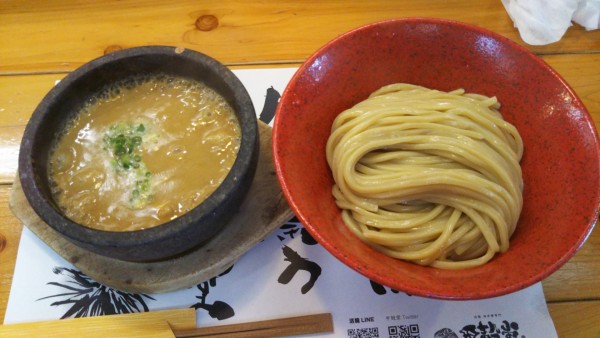 「雲丹のつけめん」@活龍 海老蟹専門 甲殻堂の写真