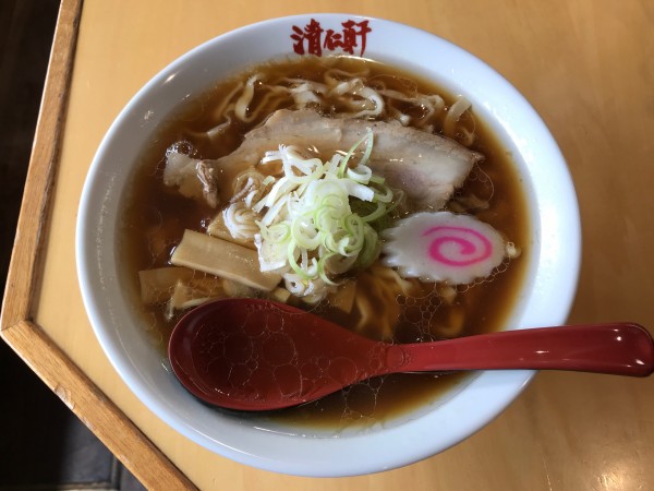 「懐かしの醤油ラーメン 830円」@手打ちラーメン 清仁軒の写真