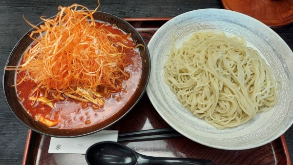 「つけから味噌めん 1050円」@そば処 中田屋の写真