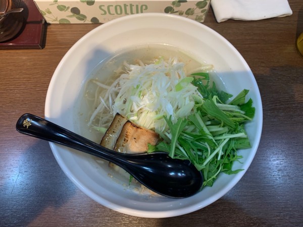 「塩そば」@亀戸らぁ麺 零や 船橋店の写真