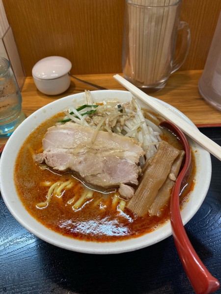 「辛味噌ラーメン」@味噌麺処 花道庵の写真