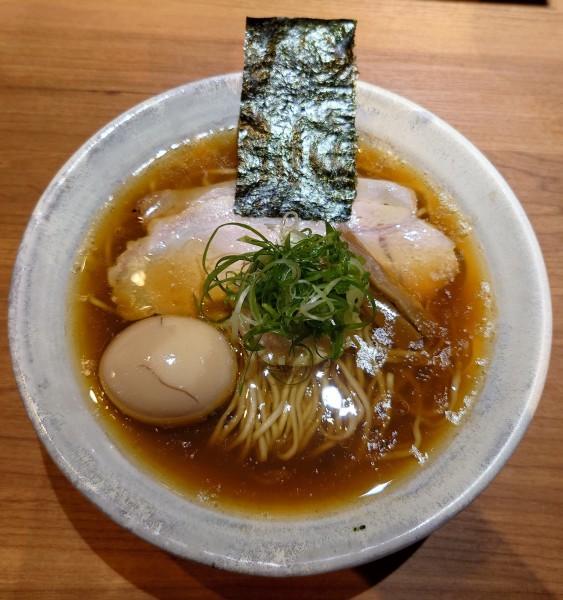 「味玉醤油らぁめん(1150円)」@Japanese Ramen 五感の写真