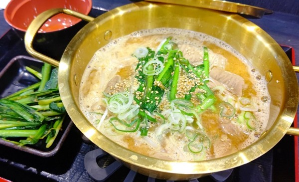 「もつ鍋ら~めん」@ゆで太郎 宇都宮下岡本町店の写真