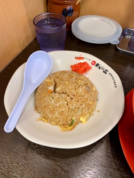 「こってりMAX半チャーハンセット」@天下一品 青物横丁店の写真