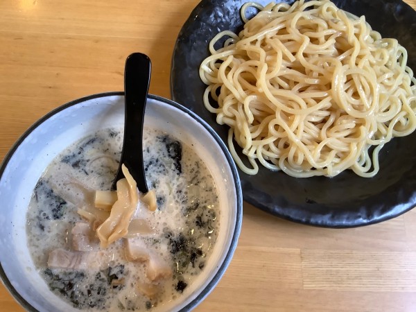 「塩つけ麺」@つけ麺 ががちゃい 中山店の写真